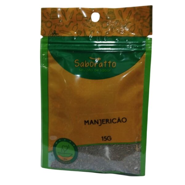 Manjericão sache 15g Saboratto essências