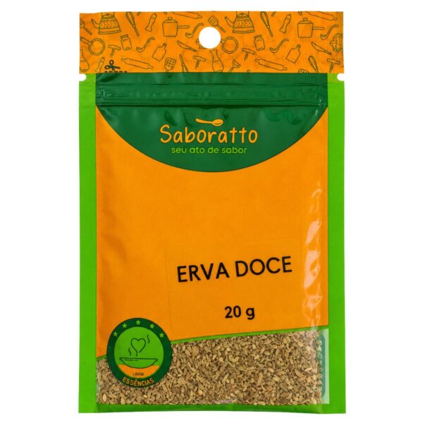 Erva doce sache 20g Saboratto essências