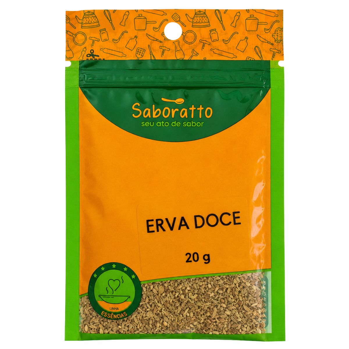 Erva doce sache 20g Saboratto essências