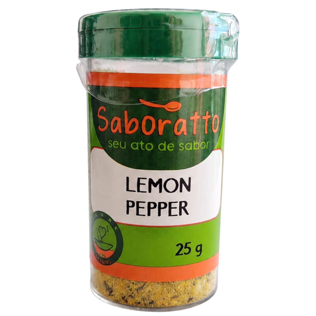 Lemon pepper tubo 25g Saboratto essências