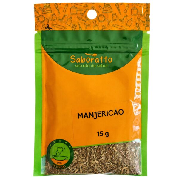 Manjericão sache 15g Saboratto essências