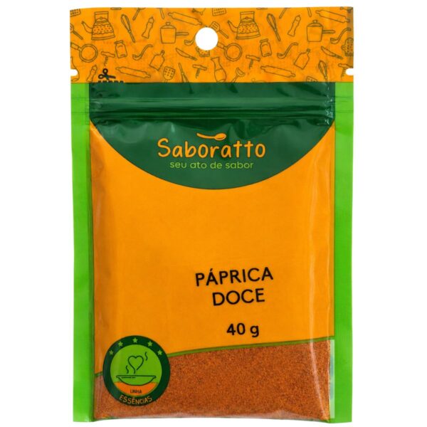 Paprica doce sache 40g Saboratto essências