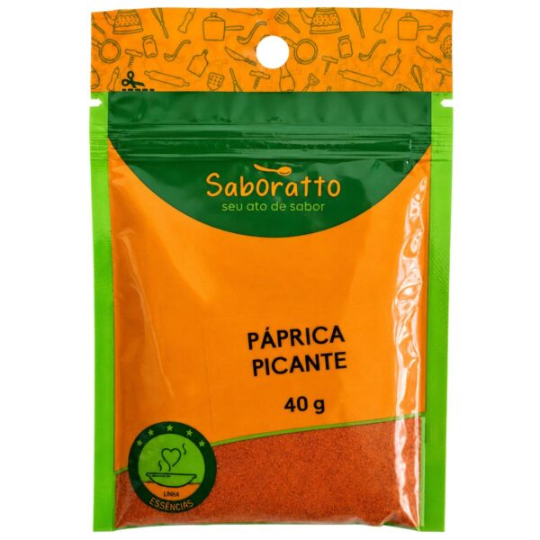 Paprica picante sache 40g Saboratto essências