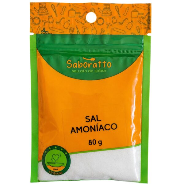 Sal amoníaco sache 80g Saboratto essências