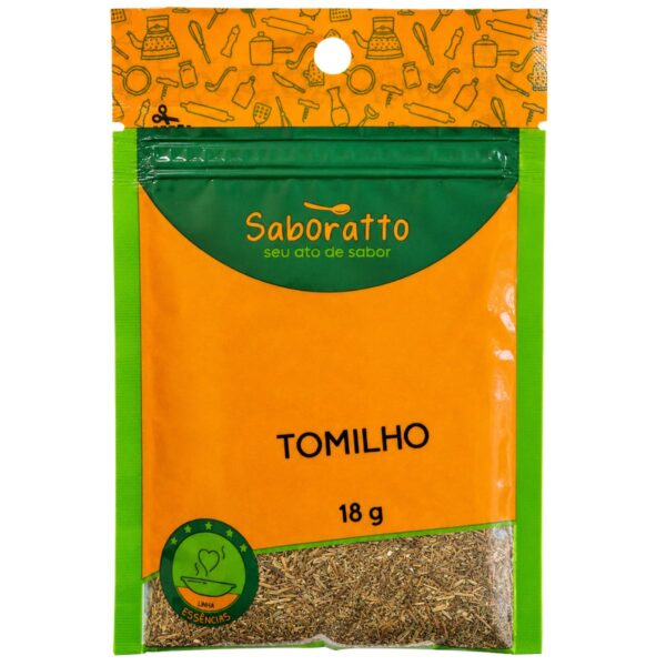 Tomilho sache 18g Saboratto essências