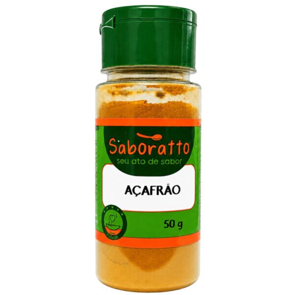 Açafrão da terra pote 50g Saboratto essências