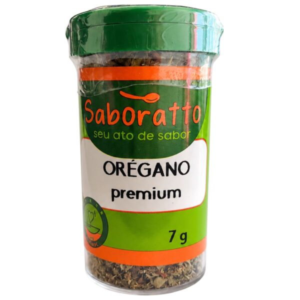 Orégano premium tubo 7g Saboratto essências
